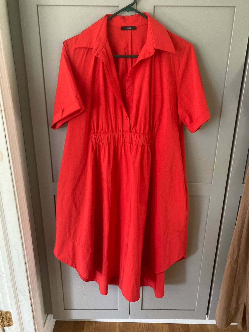 Bright Red Ruti Dress